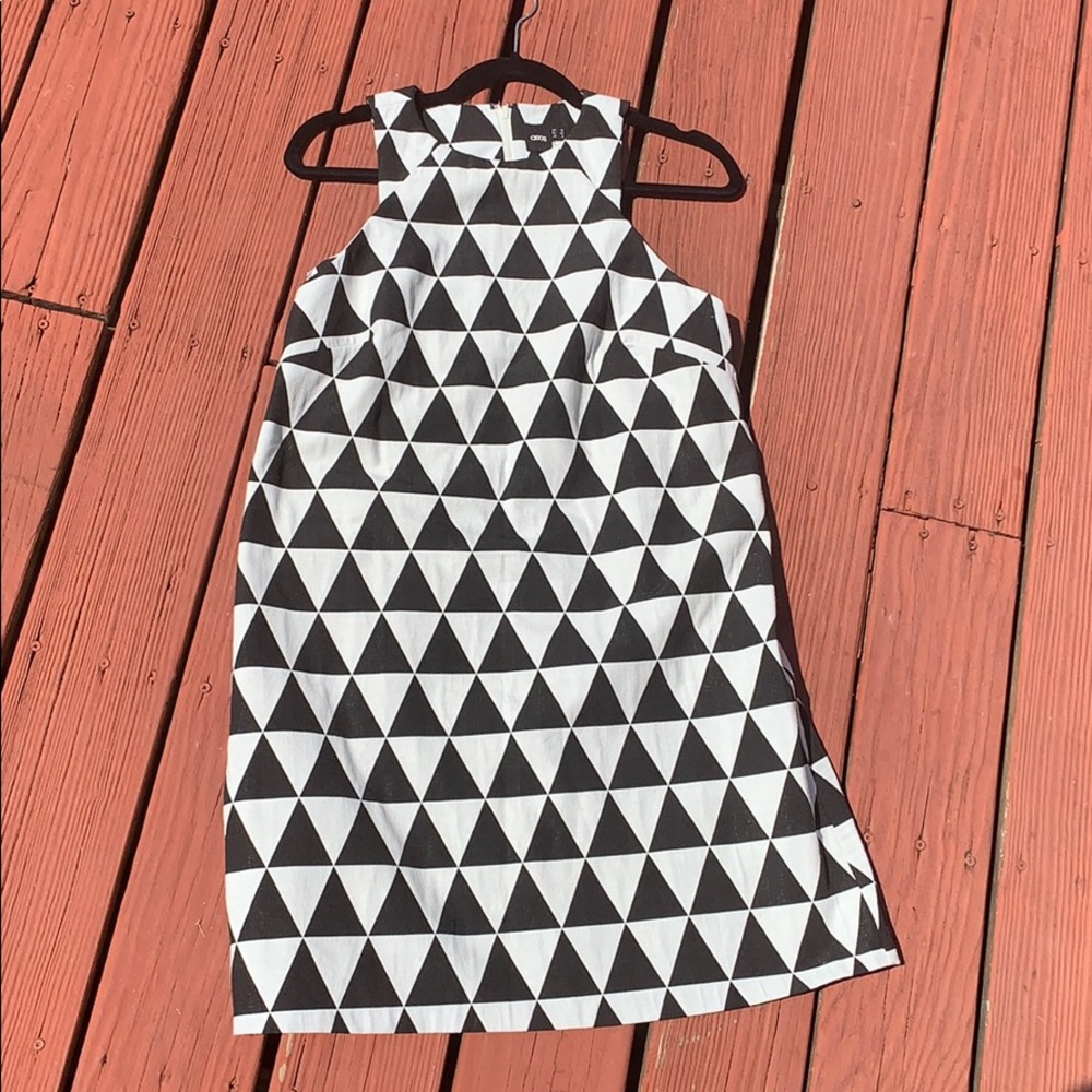 ASOS Geometric Print Shift Dress